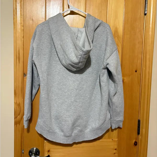 Gray Mississippi State Hoodie Miss State Sweatshirt Size M - Image 2