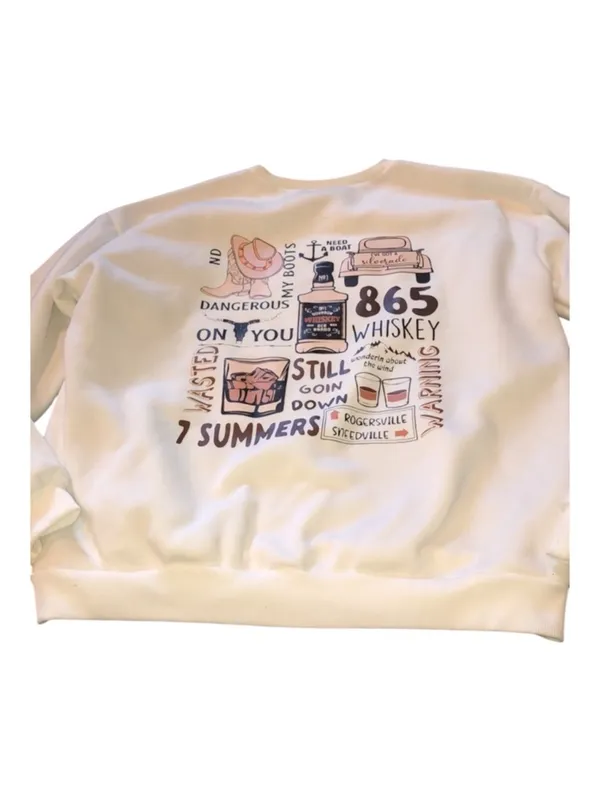 Morgan Wallen country western sweatshirt size XLarge - Image 2