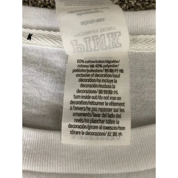 PINK Victoria’s Secret White Sleep Tee Lounge Pajama Top Medium - Image 4