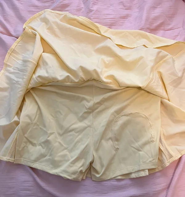 Amazon Yellow Tennis Skirt - Image 3