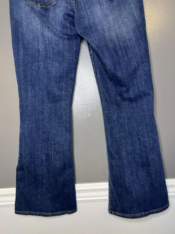 Levis Demi Curve Boot Cut Jeans Womens 10/30 Medium Wash Mid Rise Stretch Denim - Image 6