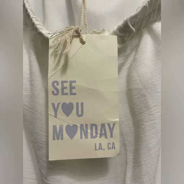 See You Monday White Maxi Skirt - Image 5