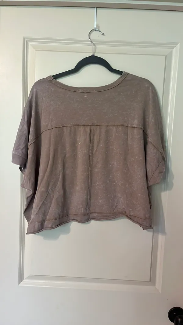 New In Brown Top Size M - Image 2