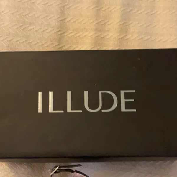 NWT NIB Illude black open toe heel dress shoe. 9 2 in heel - Image 6