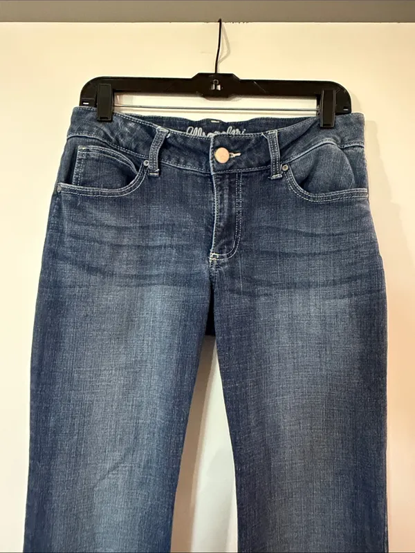 Wrangler Blue Flare Wide-Leg Jeans — Women's - Image 3