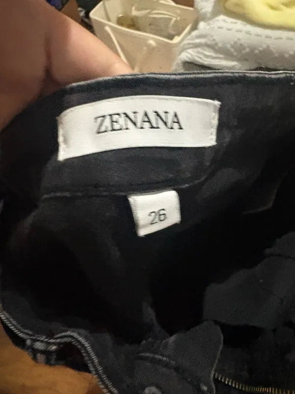 Bootcut Zenana Jeans Black Size 26 - Image 2