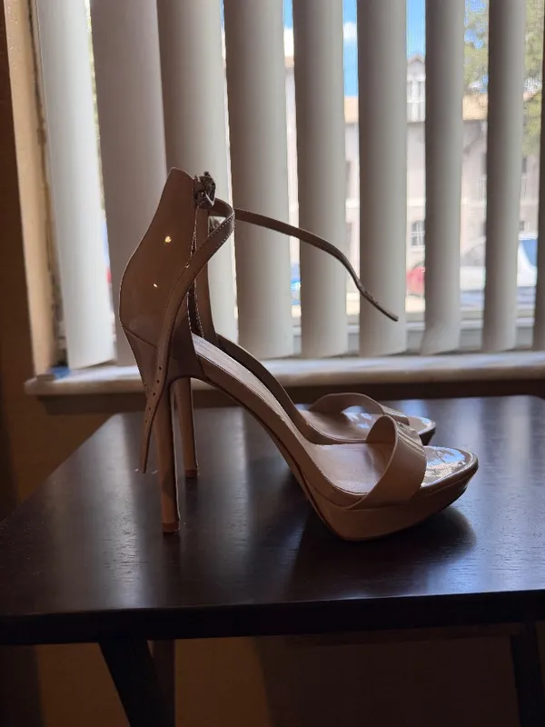 Platform Nude Heels - Image 3