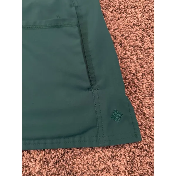 Med‎ Couture Women's Teal Green Short Sleeve Scrub Top Size Small - Image 7