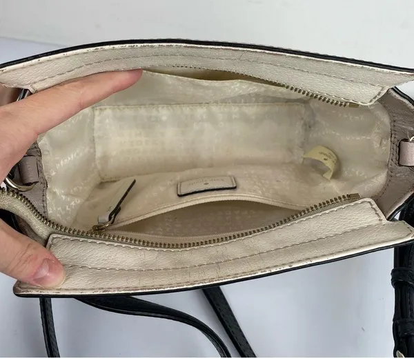Kate Spade Hayden Crossbody Bag Cream Beige - Image 13