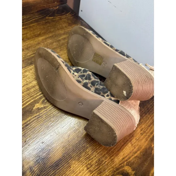 Leopard Print Ankle Boots Size‎ 39 (Size 8.5) - Image 9