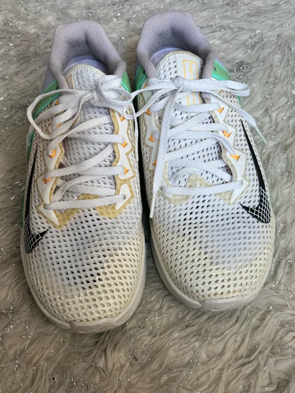 Nike Metcon Women’s White, Green And Lavender Trainers Size 10.5US - Image 5