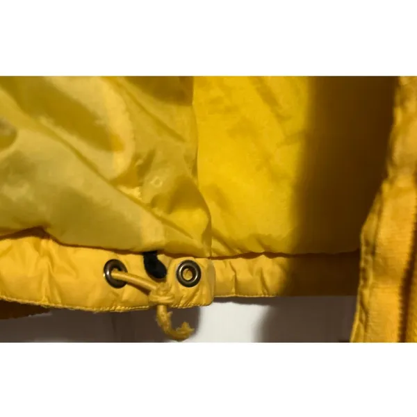Lands End Women's Yellow Full Zip Puffer Coat Size‎ L 14-16 - Image 6