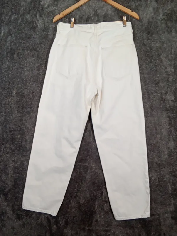 Agolde Criss Cross Organic Cotton Criss Style Paste Color Baggy High Rise Womens - Image 6