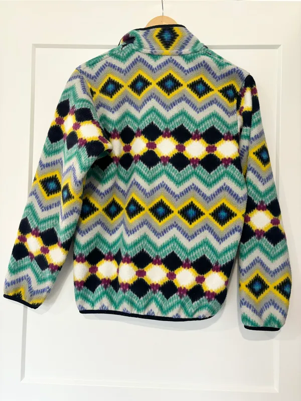 Patagonia Synchilla Snap T Pullover Sweatshirt in Timber Twist - Image 2
