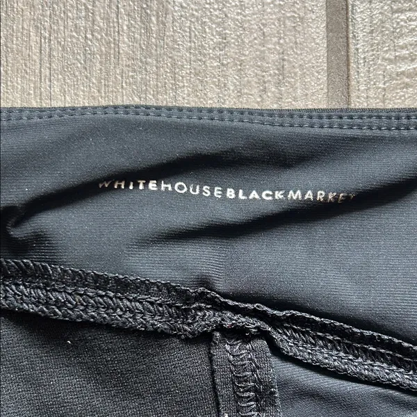 White House Black Market Black High-Rise Leggings - Image 3