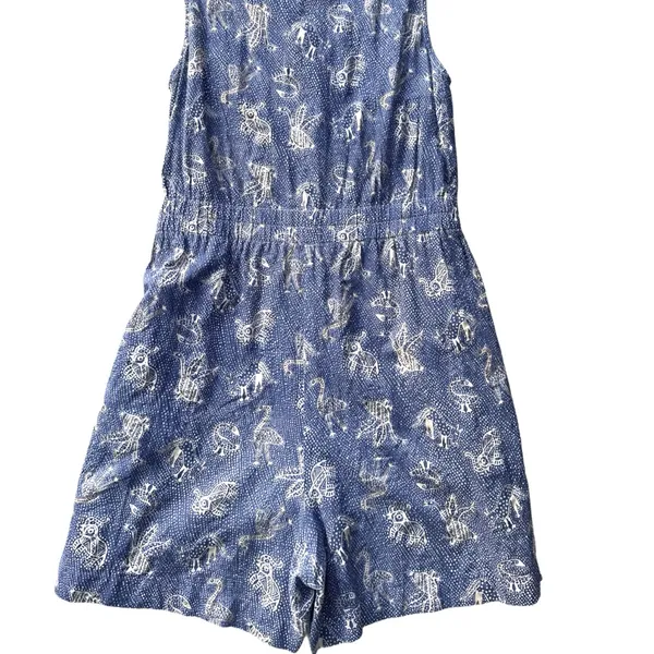 Cotelac romper size 0‎ cotton boho Blue - Image 2