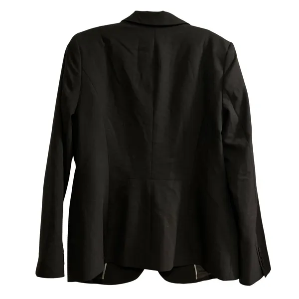 Liz Claiborne Career Black One‎ Button Blazer Women Size 10 - Image 2