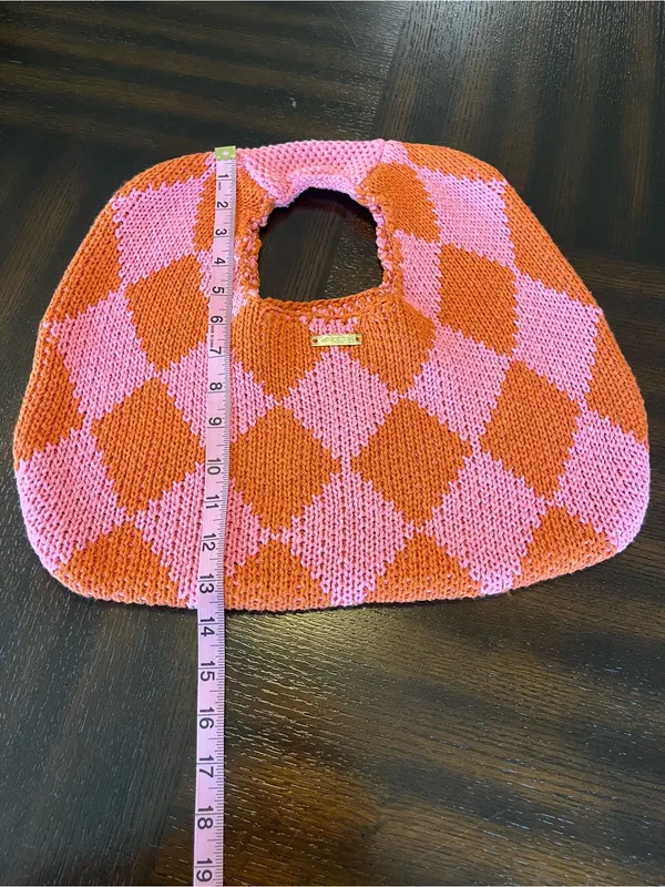 Kopari Limited Edition Diamond Knit Shoulder Bag - Image 8