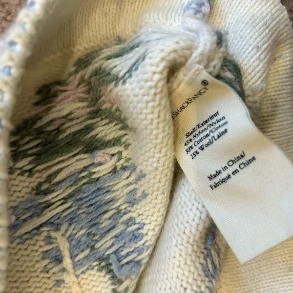 LoveShackFancy Warwick Pullover Sweater in Dew Drop Cream - Image 9