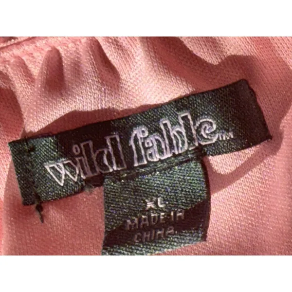 Wild Fable Women’s Floral Maxi Skirt XL Pink Coquette Romantic Spring - Image 11