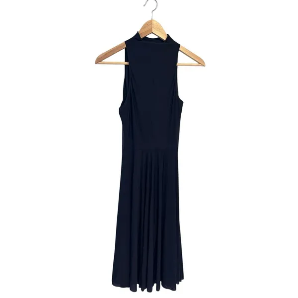 NWT Skims Milky Sheer High Neck Midi Dress - Obsidian Medium - Image 7