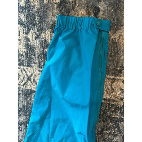 Vintage Women’s Columbia Pants Medium Blue Nylon Gorpcore Elastic Zip Ankle - Image 3