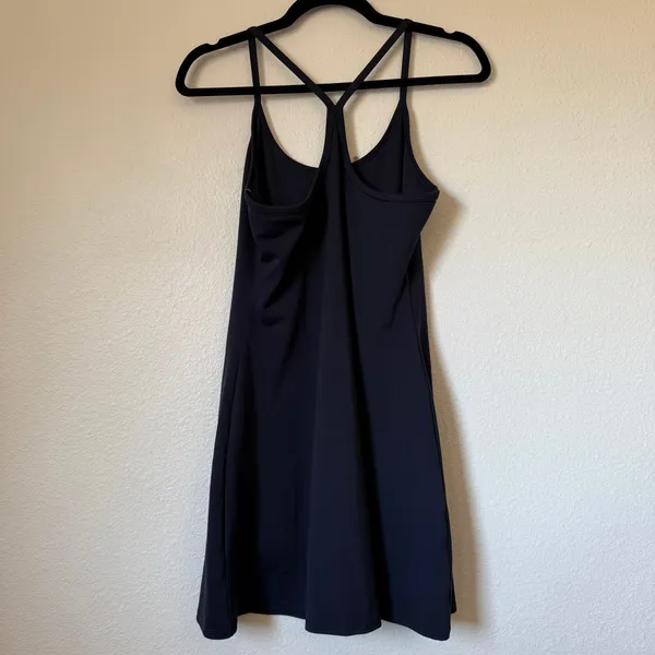 Quince Ultra-Soft Performance Active Dress Navy Blue Small NWT Athletic Casual - Image 2