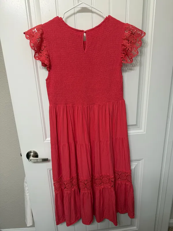 Midi dress Red Size XL - Image 4