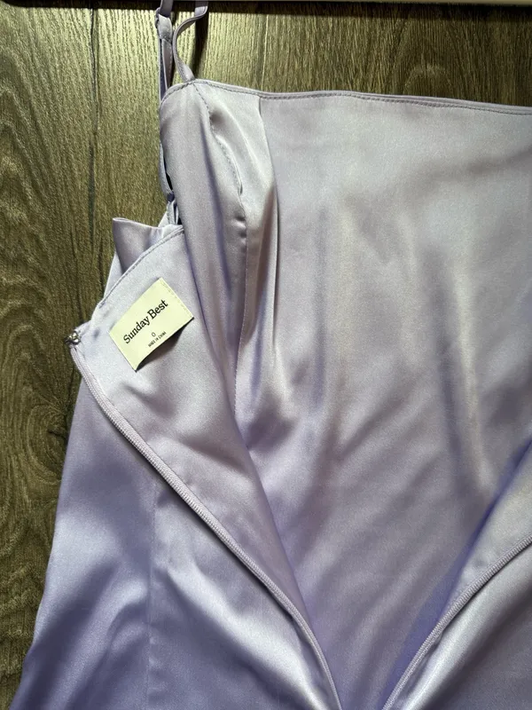 Sunday Best Aritzia Lavender Purple Mini Dress - Image 4