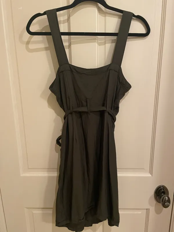 Japna Button-Up Tie Waist Dress - Image 4