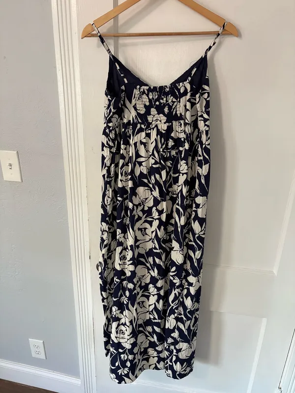 A New Day Navy Floral Maxi Dress - Image 2