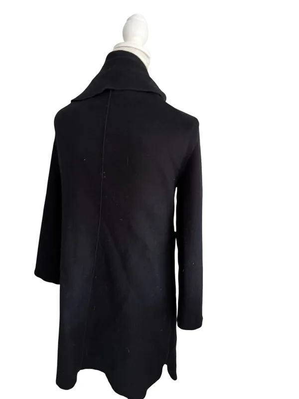 C LUXE Black Fall Coat Jacket Size Medium - Image 6