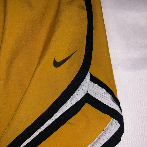 Nike Mizzou Yellow Athletic Shorts - Image 3