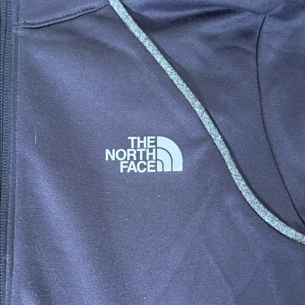 North Face Women's Cinder Midline Blue Zip Track‎ Jacket Purple size Small - Image 3