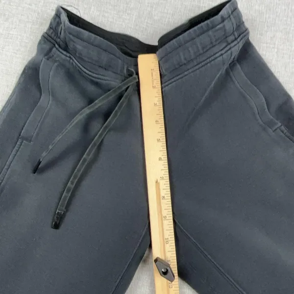Lululemon Jogger Pants Womens 4 Gray Knit Drawstring Ribbed Cuff Lounge Pockets - Image 5