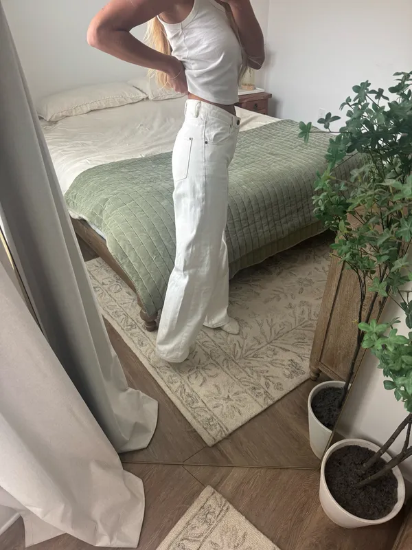 OneMile Jeans White Size 0 - Image 2