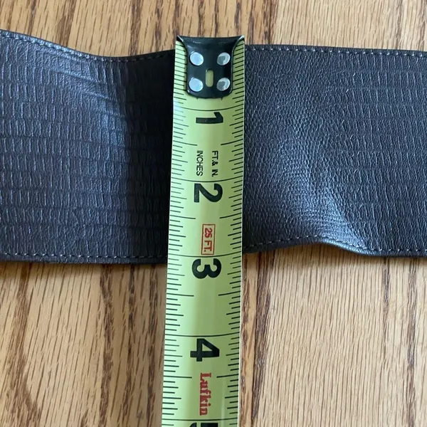 Chico’s Vintage Bead And Wood Buckle Waist Belt 40” - Image 6