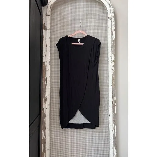 Nursing‎ Nightgown Breastfeeding black XL - Image 2