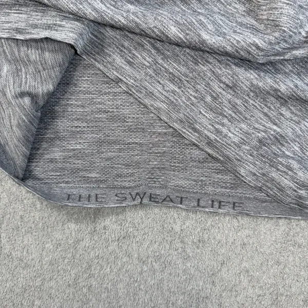 Lululemon Swiftly Tech Short Sleeve Shirt Women's 12 Heathered Gray Stretch Yoga - Image 7