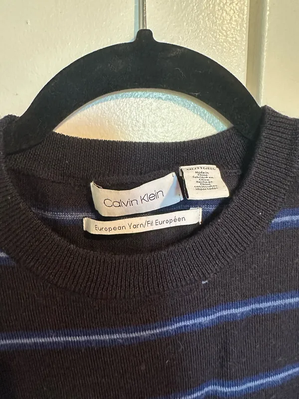 Calvin Klein Striped Sweater - Image 3