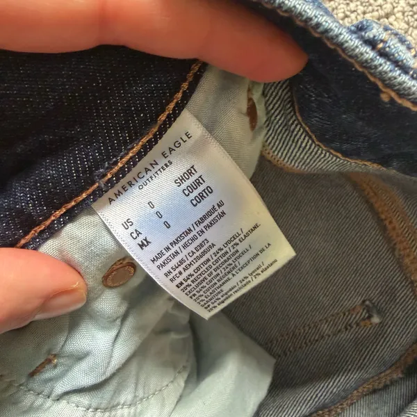 American Eagle Outfitters Super High Rise Straight Jeans - Image 7