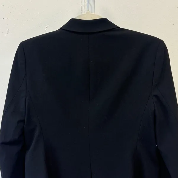 Ann Taylor Petite Single Button Blazer Jacket Size‎ 6P Professional Career Black - Image 6