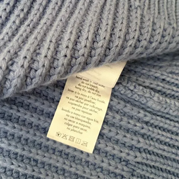 Revolve WEWOREWHAT Oversized‎ Cardigan Sweater Chunky Knit Storm One Size - Image 14