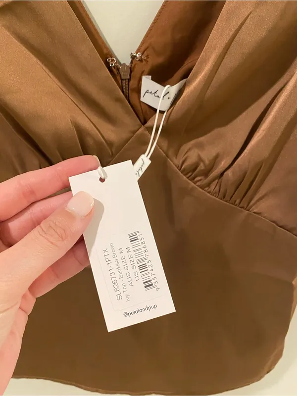 NWT - Petal & Pup Ivy Satin Tank Size Medium - Image 4