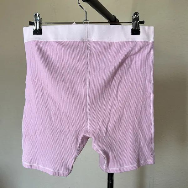 Skims COTTON RIB BOXER BUBBLE GUM ? color NWT size‎ M - Image 4