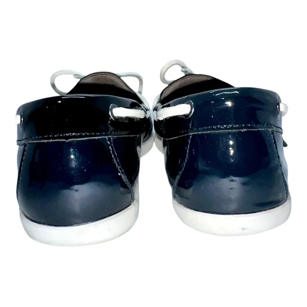 EUC‎ Navy COLE HAAN Patent Leather Deck Shoes - 10 - Image 5