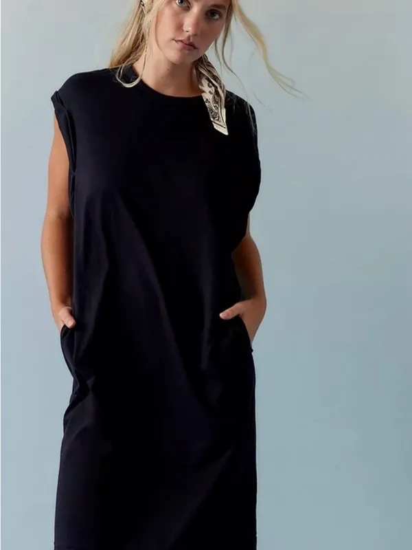 🆕Free People Black Nadia Free-est Dress LG, NWOT - Image 3