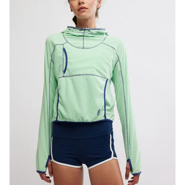 FP MOVEMENT Care FP On The Run Lightweight Fleece Pullover /Jade - Image 5