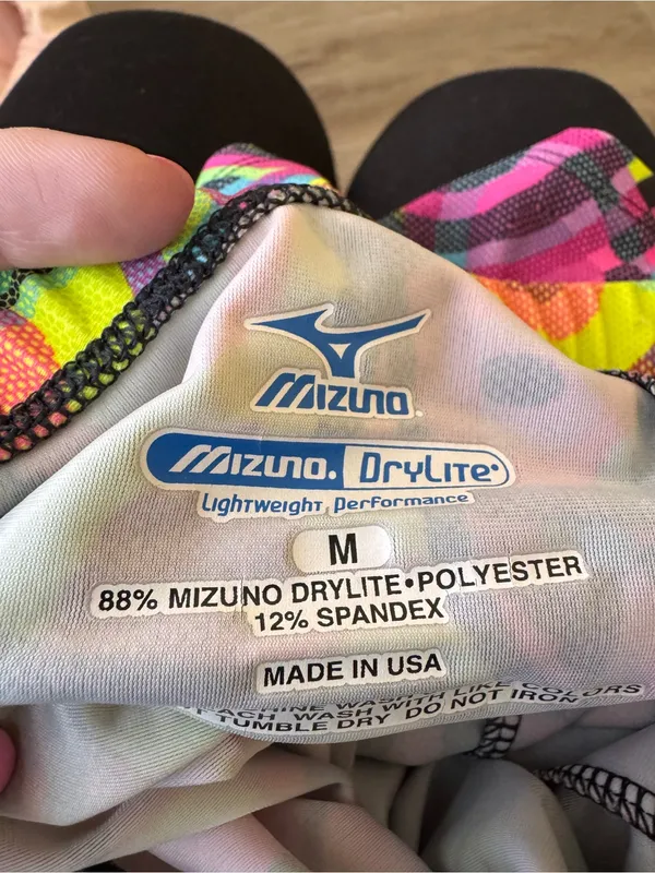 Mizuno Spandex Volleyball Shorts Colorful Bright Medium - Image 4