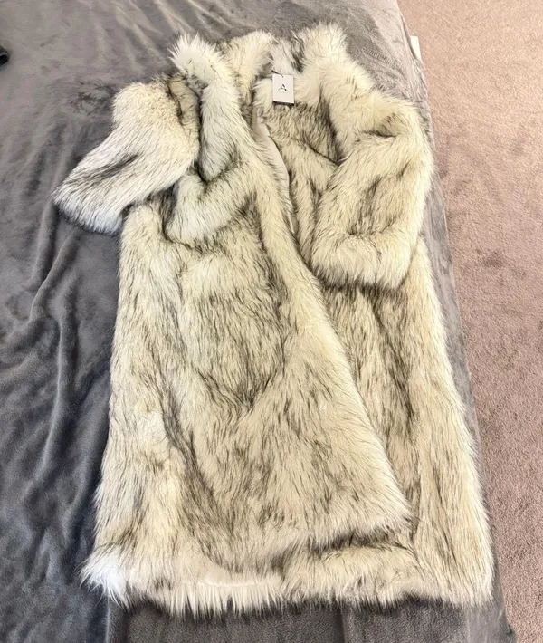 Faux Fur Coat - Image 6